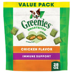 Greenies Smartbites Immune Support Crunchy & Soft Chicken Flavor Adult Dog Treats - 28oz