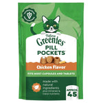 Greenies Feline Pill Pockets Chicken Flavor Cat Treats