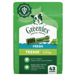 Greenies Teenie Chewy Dental Dog Treats Fresh Mint and Spearmint - 12oz/43ct