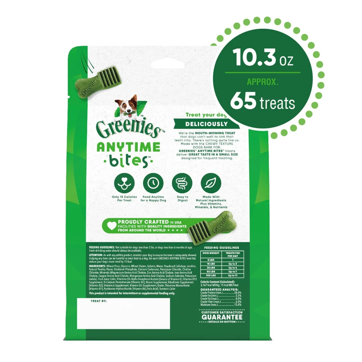 Greenies Anytime Bites Original Flavor Dog Treats